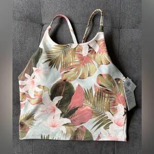 NWT Tropical Floral Print Old Navy Tank Top